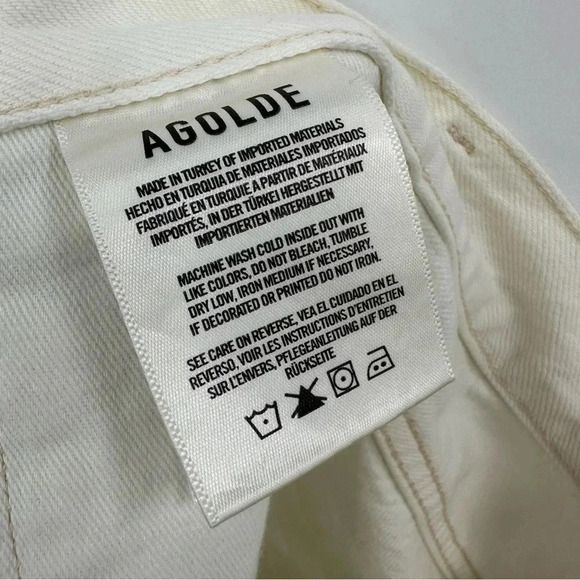 AGOLDE PARKER VINTAGE SHORTS SIZE 23 B783 - Picture 6 of 7